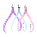 Miniatyrbild 5 av 5: Färgade nagelband Nagelklippare Rostfritt stål Clipper Scissors Dead Skin Remover 9090 blandad färg