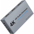 Miniatyrbild 1 av 5: 4K 3D HDMI Audio Extractor med HD 1x2 HDMI Splitter HDMI till Optisk SPDIF Toslink-adapter