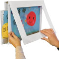 Miniatyrbild 1 av 5: Barns Konst Display Ram Ritning Portfolio Förvaring