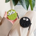 Miniatyrbild 3 av 3: Små ögon kex case case för airpods pro2 apple bluetooth trådlöst case 1/2/3 generations case Black biscuit earphone sleeves hook