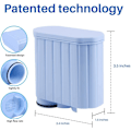 Miniatyrbild 2 av 4: Saeco AquaClean CA6707 CA6903/00 CA6903-01 CA6903/99 CA6903 Kalkfilterpatron 3 stycken