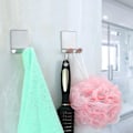 Miniatyrbild 4 av 5: Rakhållare Multi Razor Hook Självhäftande krokar Hållare i rostfritt stål 4 st