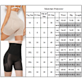 Miniatyrbild 5 av 5: Kvinnor Högt lår Body Shaper Slim ålderskontroll aprikos M
