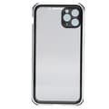 AntiPeep Magnetisk Adsorptions Telefon Cover Dobbeltsidet Glas Cover til iPhone 11 Pro Max