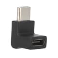 Miniatyrbillede 3 af 8: Vertikal Albue Type C Han til Hun USB 3.1 Adapter til Telefoner Tablets Notebooks