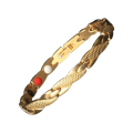 Miniatyrbild 2 av 10: Magnetarmband Hälsoarmband SVART OCH GULD Black and Gold