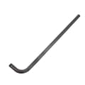 Miniatyrbillede 5 af 8: Brusehovedforlængerrør i rustfrit stål 52 cm Sort Badeværelse Brusehoved Hardware Tilbehør