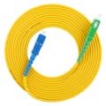 Single Mode Fiber Optisk Jumper PVC Case SC APC til SC UPC 15 Meter