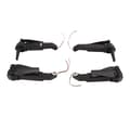 RC Quadcopter Reservdelar Axis Armar Motor Propeller ABS Metall Racing Drone Ram Ersättning för E88 E88MAX E525 P1