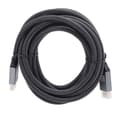 DisplayPort 1.4 Kabel 8K 5m Lång Hållbar Nylon Grå Höghastighets PC Skärmkabel