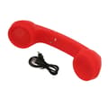 Retro Rød Trådløs Bluetooth Headset Strålingssikker Genopladelig