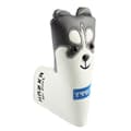 Vattentät Söt Hundformad PU Super Fleece Golf Head Cover Putter Protector Utomhus PCB