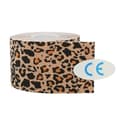 Elastisk Sporttejp i Bomull för Muskelsträckningar och Skador, Leopardmönstrad (5cm x 5m)-Yvan