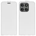 Compatible Case for Motorola Edge 60 Pro 5G with Card Slots Vertical Flip Leather Case White