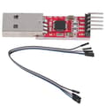 USB TTL-modul Seriell Konverter Adapter STC Nedladdare Hane Header med Jumperkablar