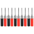 5 Set Lödfria Testledningsprober 2mm Multimeternål J30014 30VAC 60VDC 24A Röd Svart