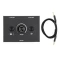 3,5 mm Audio Switch 2 Input 1 Output eller 1 Input 2 Output Splitterboks med Mute-knap
