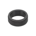 8MM Herr Spinner Ring Tyst Titanstål Ångest Stress Relief Ring Svart 65mm 2.6in