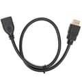 50 cm han til hun HDMI Audio Video forlængerkabel