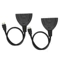 2st HDMI Splitter 3 Port 4Kx2K Hub Box Switch för LCD HD TV
