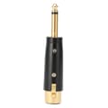 6,35 mm Mono Han til XLR Hun Audio Adapter Guitar Mikrofon Kabel Interface