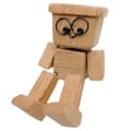 Skakande Träfigur Nyhet Handgjord Skrivbordsleksak Julklappsidé C