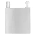 Aluminium Vandkøleblok Vandblok Køler CPU Vandkølehoved Flad Afløb (#1)
