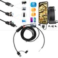 Miniatyrbild 8 av 8: 3 i 1 Android Type C Vattentät Endoskop 3.9mm Lins HD 3.5m Kabel