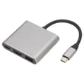 Miniatyrbilde 1 av 4: 3-i-1 USB C Hub: Type C til HDMI 4K, USB 3.0 og USB C