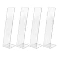 4 st akryl hårband display stativ hårspänne smycken display hållare för butik transparent
