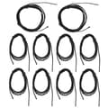 10st NTC Termistor Temperatursensor Sond 10K B3950 Droppspets Epoxiharts 2m Kontakt