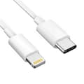 Miniatyrbillede 4 af 4: 1M Hurtig Data Pd Opladerkabel USB Type C Til Apple Iphone 11 12 13 14 Pro Max Mini Plus Ipad Lightning Ledning