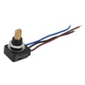 10K Ohm Linjär Potentiometer med Anslutningskabel 3-Pin Justerbart Motstånd ABS Koppar IP65