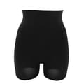 Buttlyftande Hög Midja Tummy Control Andningsbara Gym Löparshorts Svart