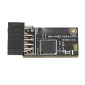 SLB 9672 TPM 2.0 SPI 12-stifts säkerhetsmodul för MSI moderkort Windows 10 11