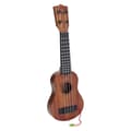 Barn 4-strängad Ukulele Gitarr Portabel Pedagogisk Musikleksak för Nybörjare Typ 2