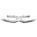3 stk. krom frontfangerlist for Benz E-klasse W212 14-16 A2128852774 A2128852874-Yvan Silver Plating
