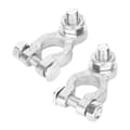 12V 24V Universella Bilbatteripoler Stud Typ 10mm 0.4in Kabel Positiv Negativ Par