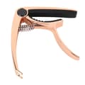 Gitarr Capo Metall Justerbar Fjäderspänning Capo för Akustisk El Ukulele Bas Roséguld