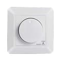 LED-dimmerbrytare, infälld dimmer för dimbara LED och halogen, 5-300 W dimmerbrytare LED, Ph White