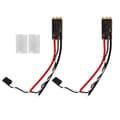 45A Borstlös ESC Hastighetsregulator med LED-ljus för FPV Racing Drone Quadcopter 2st