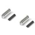 2 st Rakblad för Braun M60 M90 P60 P70 Rakapparat
