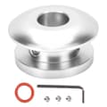 Växelspaksknopp Boot Retainer Limiter Växelspak Växlingshuvud Spänne Stopp Universal för Bil Silver