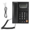 Fasttelefon med ledning for hjemmekontor, hotell og restaurant