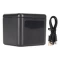 USB Kamera Batterioplader Professionel Triple Oplader med Strømindikator til Kameraer 11 10 9