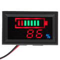YB27VE 72V Elektrisk Bil Digital LED Spänning Elektricitet Dubbel Mätare Batteri Ström Display Testare