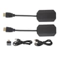 HD Multimedia Interface Transmitter Receiver 4K Plug and Play 5G WiFi Trådløs Skærmforlænger Kit til Laptop Telefon TV
