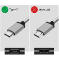 Miniatyrbild 2 av 2: (2st) Laddare till Samsung S10/S20/S25 - 3 Meter - laddsladd Extra Lång (2-PACK) 3 meter