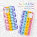 Miniatyrbild 3 av 5: Pop it Fidget Cover Shell for iPhone 12 / 12PRO - MultiColor