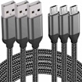 Miniatyrbild 1 av 5: 3-Pack Micro-USB till Android & PS4 & XBOX ONE (3M)